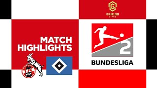 1 FC Köln vs Hamburger SV  Highlights  2 Bundesliga 202425 [upl. by Petuu]