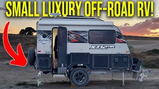 Small Lightweight OffRoad RV With BATHROOM INSIDE  First Impressions MDC XT12HR [upl. by Athene]