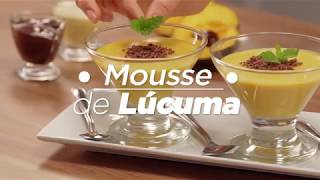 Ali  Para tu cocina Mousse de lúcuma [upl. by Meletius]