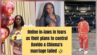 Online inlaws in t3ars As their plans to control Davido amp Chiomas marriage failed 🤣 [upl. by Leola]