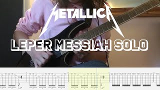 Solo of the Week 12 Metallica  Leper Messiah With Tabs No Wah Pedal [upl. by Meehahs]