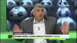 Estudio Futbol 6 Oct 2017 Pagani caliente empate Perú igual celebró Argentina va a clasif [upl. by Drugge924]