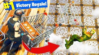 DEADLY BUMPER CARTS Custom Gamemode in Fortnite Battle Royale [upl. by Ytitsahc]