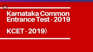 2019  CET  Karnataka  solved questions  KCET  Biology  biologytutorNEET [upl. by Notle]