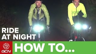 How To Ride Your Bike At Night – Guide To Lighting  Reflective Clothing [upl. by Anelis]