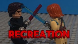 Recreating the ROTS Anakin Vs Obi Wan fight [upl. by Walter]