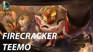 Firecracker Teemo Skin Spotlight from League of Legends [upl. by Anirrak]