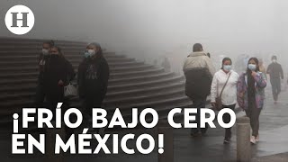 ¡Frente frío 26 y vaguada polar de EU se acerca a México Lluvias y heladas en estados [upl. by Mikahs816]