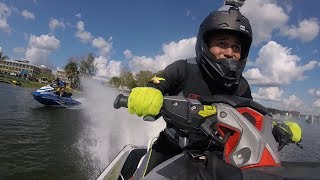 92MPH SeaDoo RXPX Dominates Drag Event [upl. by Eslek]