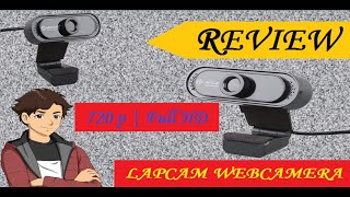 Review of Lapcam WebCamera  720p Full HD [upl. by Annairoc]