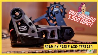 TEST SRAM GX EAGLE TRANSMISSION AXS ABBIAMO PROVATO IL CAMBIO SENZA FILI quotECONOMICOquot [upl. by Ani]