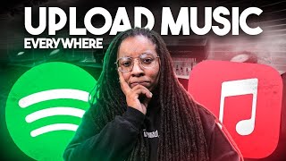 How to Upload Music to ALL PLATFORMS StepbyStep [upl. by Assin579]