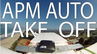 First Try at Auto Take Off  APM 26 [upl. by Hoshi]