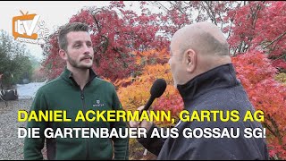 Gartus AG Gartenbau Geschäftsführer Daniel Ackermann im HandwerkerTalk  handwerkerch Folge 119 [upl. by Bride445]