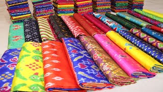 పోచంపల్లి ఇక్కత్ పట్టు చీరలు  Exclusive Pattu Sarees  Pochampally Sarees Wholesale Prices [upl. by Iror]