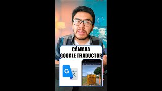 Como traducir del ingles al español con la cámara de Google Traductor 😊📱 [upl. by Labors]