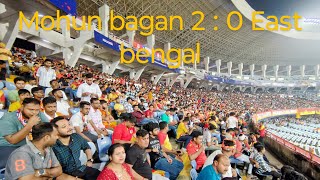 Mohun bagan vs East Bengal derby match vlog fullmatch goals mohunbagan eastbengal kolkata [upl. by Acnoib964]