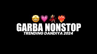 Dandiya Non Stop Dj Song  Garba Song 2024 Navratri Dandiya Son Nonstop [upl. by Ardnasyl90]