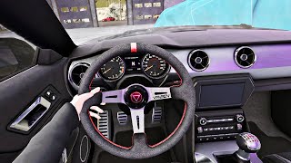 Driving in VR games with motion controller support [upl. by Airdnaz348]