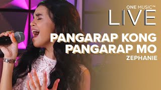 quotPangarap Kong Pangarap Moquot by Zephanie  One Music LIVE [upl. by Llewsor]