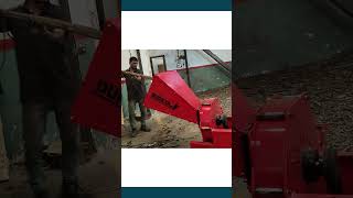 Wood Chipper Machine  Durkya 600 Agriculture Shredder Machine  Machine for Green waste Management [upl. by Finegan]