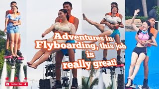 Adventures in Flyboarding this job is really great mspkr2 [upl. by Ferrick]