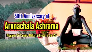 Bhagawan Sri Ramana Maharshi 50th Anniversary of Arunachala Ashrama Canada Memories  Ramanasramam [upl. by Sargent]