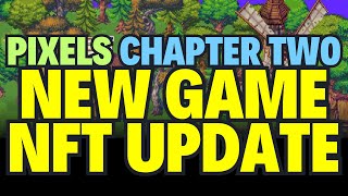 NEW GAME and LAND NFT UPDATE in PIXELS Game [upl. by Nelyaw379]