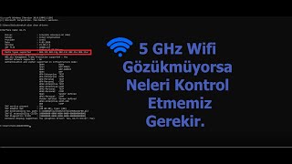 5GHz WiFi’yi görmüyor fakat 24GHz’i görüyor ise Nedeni [upl. by Dennis]