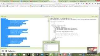 Simple tutorial of XML to XSLT and XHTML transform [upl. by Ailekahs781]