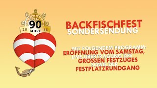 Backfischfest 2023 LIVE  Sondersendung [upl. by Eirrot]