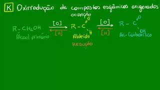 Oxirredução de compostos orgânicos oxigenados  Resumo  Química Orgânica  Química [upl. by Marcie]