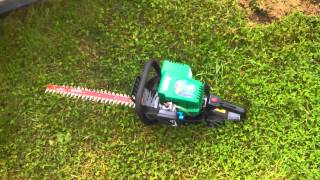 Weedeater hedge trimmer review after first use [upl. by Tavi]