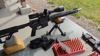 6mm ARC  Ramshot TAC with Nosler Custom Competition 107gr  Primer test Rem 75 CCI 41 and RUAG [upl. by Bui794]