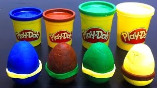 DibusYmas Play Doh Surprise Eggs playdough by unboxingsurpriseegg [upl. by Ecerahs997]