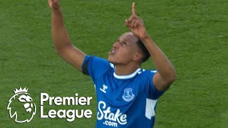 Yerry Mina heads Everton into the lead against Wolves  Premier League  NBC Sports [upl. by Winonah718]