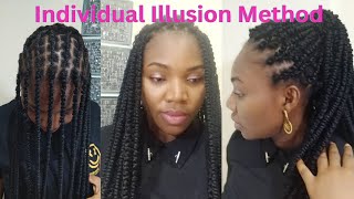 Passion Twist Crochet Using Individual Illusion Method [upl. by Ennaul429]