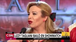 C5N  Showmatch Bailó Lizzy Tagliani [upl. by Therron]