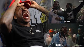 TSU SURF VS CALICOE TURNT Into A CHAIN PUNCH MASSACRE😱😳 URLTVDRAKE TilDeath 🔥 BATTLE  REACTIONS [upl. by Ferro]