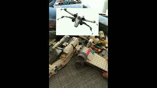 Lego transformer project teaser sneakpeek legotransformer legostarwars xwing [upl. by Amek178]