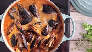 Bouillabaisse  Le Creuset Ocean Cast Iron [upl. by Notsek815]