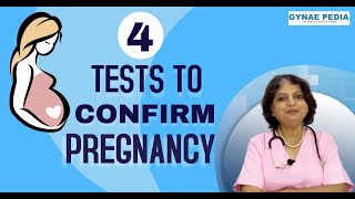 4 Tests to Confirm Pregnancy in 4 minutes  प्रेगनेंसी को कैसे पहचाने  Dr Neera Bhan [upl. by Aihtenak]