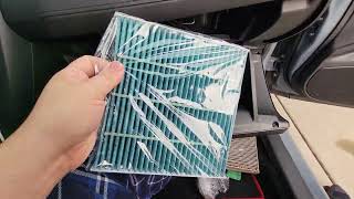 10th Gen Honda Civic Cabin Air Filter Change FK8 Type R [upl. by Richela]