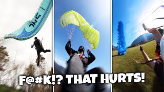 10x Paragliding GONE WRONG Paragliding Accidents Compilation [upl. by Ainotna]