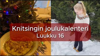 Säiewoolin 3 adventtipaketti  Luukku 16 [upl. by Gael]