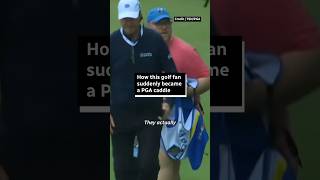 How this golf fan suddenly became a PGA caddie [upl. by Lilaj129]