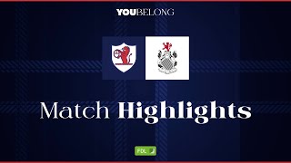 HIGHLIGHTS  Raith Rovers 1  2 Queens Park  130124 [upl. by Anyar885]