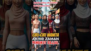 Inilah Ciriciri Wanita Akhir Zaman Dalam Islam feedshorts wanitaakhirzaman [upl. by Nerrual]