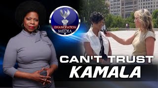 A Sista Says She Doesnt Know If Kamala Can Be Trusted To Be President [upl. by Jacobina]