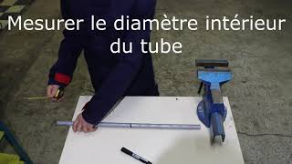 tuto 9 réaliser un cintre sur tube acier [upl. by Ligriv]